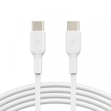 Belkin BoostCharge PVC USB-C to USB-C Cable 2 Pack White